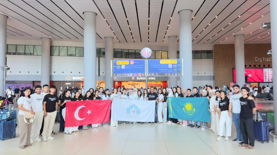 Ахмет Ясауи университетінің 40 студенті Түркияға аттанды