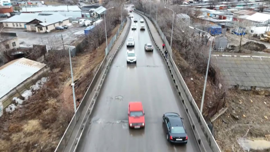 Петропавлда көпір қайтадан сыр берді