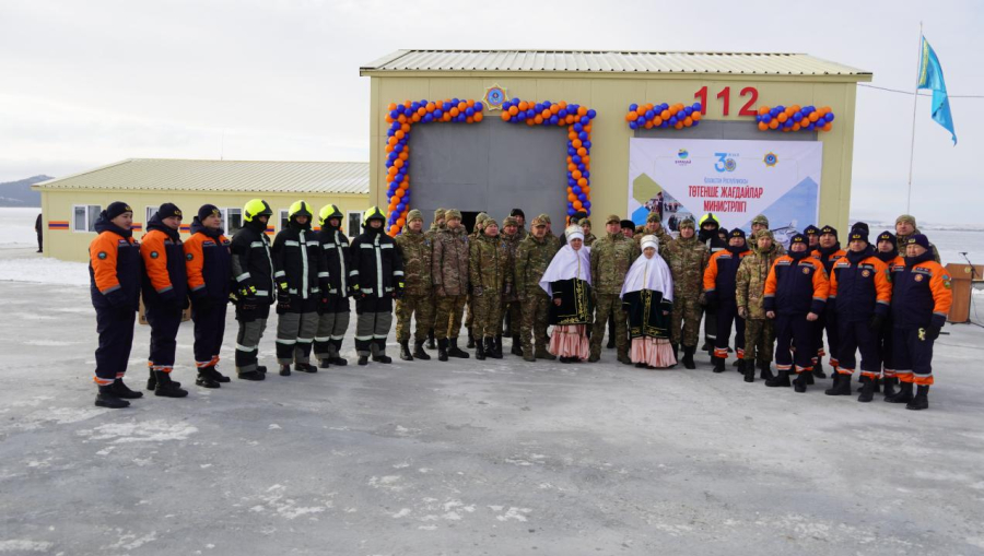 Бурабай ауданында суда құтқару станциясы пайдалануға берілді
