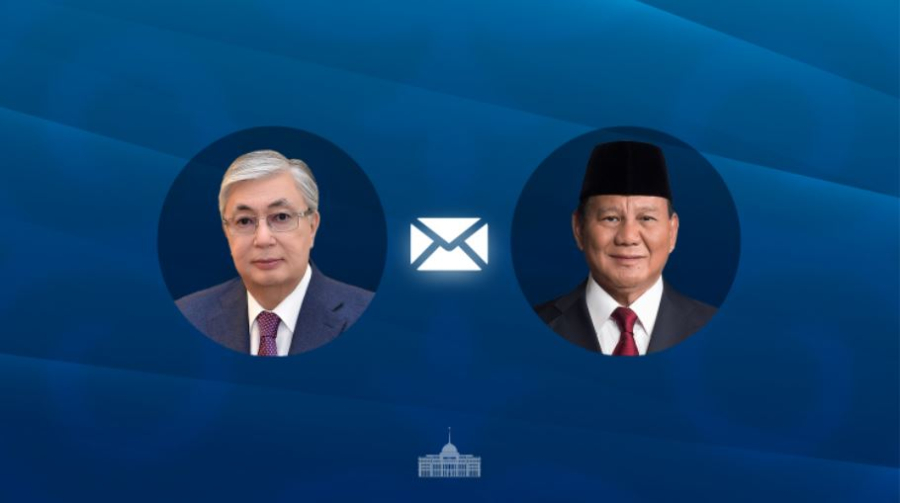 Мемлекет басшысы Индонезия президентіне құттықтау жеделхатын жолдады