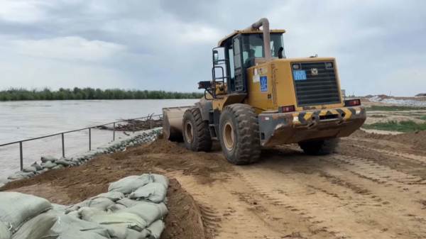 Сарайшық қалашығында жаға бекіту жұмысы жалғасып жатыр
