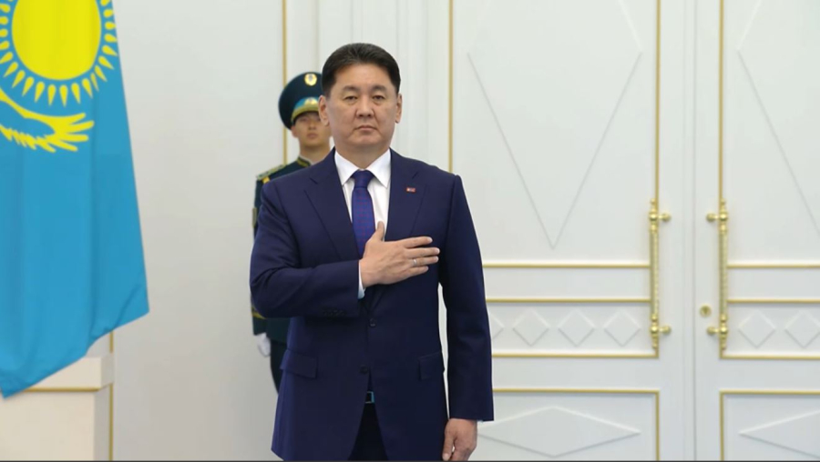 Ақордада Моңғолия Президентін қарсы алу рәсімі өтті
