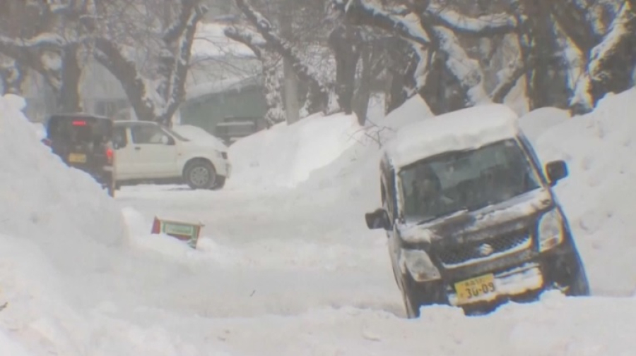 Количество жертв снегопадов в Японии достигло 45