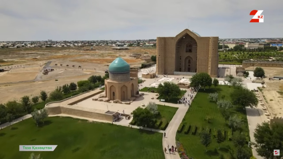 Тазалық пен туризм: Түркістанда тарихи жәдігерлер қалпына келтіріліп жатыр