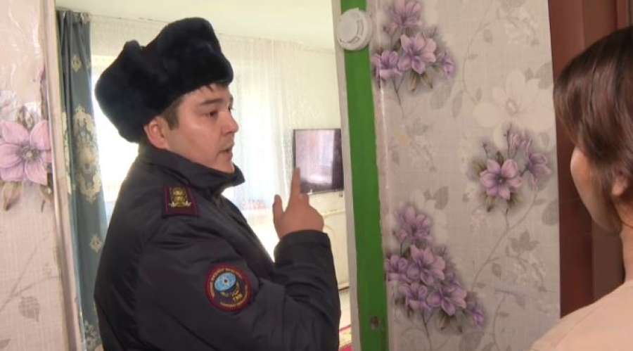 Датчики угарного газа устанавливают в домах сельчан Павлодарской области