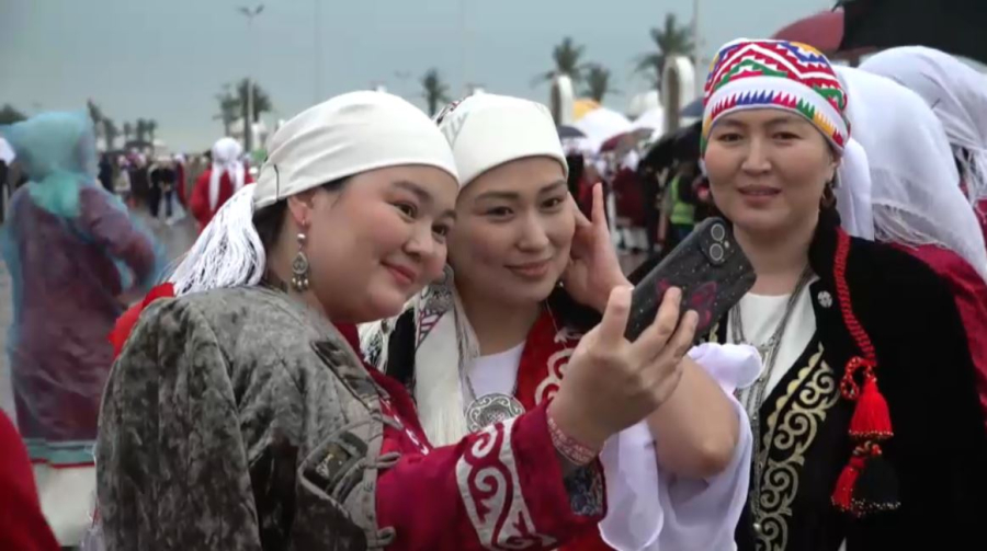 Наурыз с размахом: мангистаусцы установили мировой рекорд