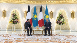 О чем договорились президенты Казахстана и Франции
