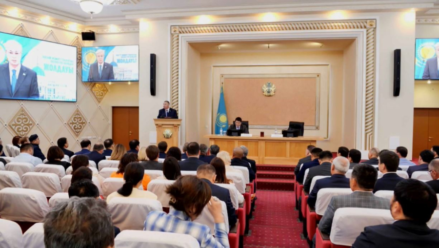 Ақтауда Жолдаудағы тапсырмаларды іске асыру жолдары талқыланды