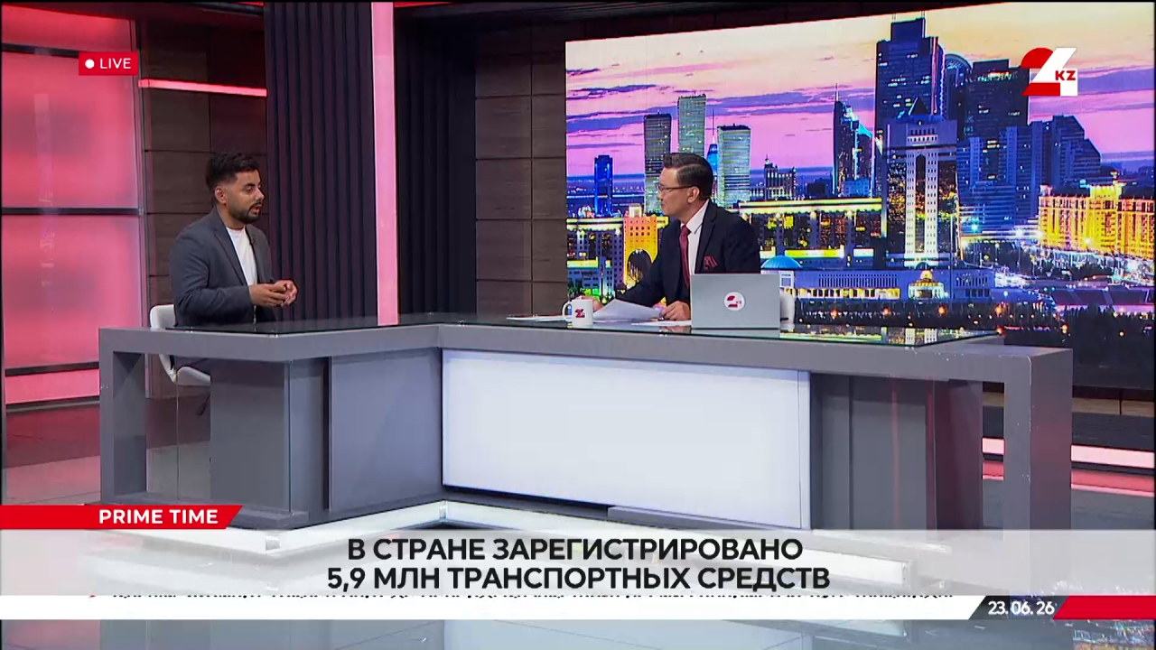 В стране зарегистрировано 5,9 млн транспортных средств. Артур Мискарян