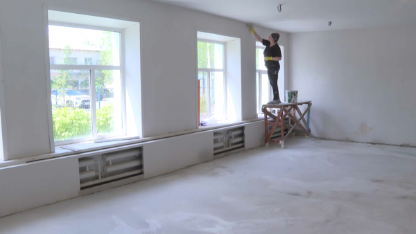 Школы и детские сады, пострадавшие от паводков, ремонтируют в Акмолинской области