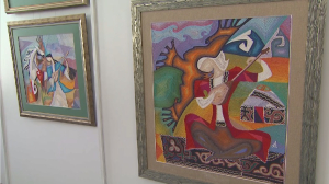 Персональная выставка художницы Айнур Умирзак открылась в Алматы
