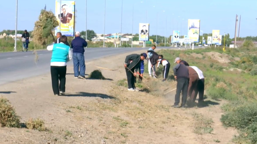 Қызылорда облысында «Таза бейсенбі» экологиялық акциясы өтті
