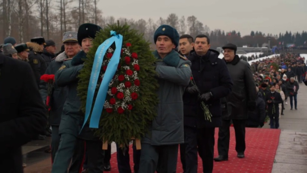 Делегация Казахстана приняла участие в памятных мероприятиях