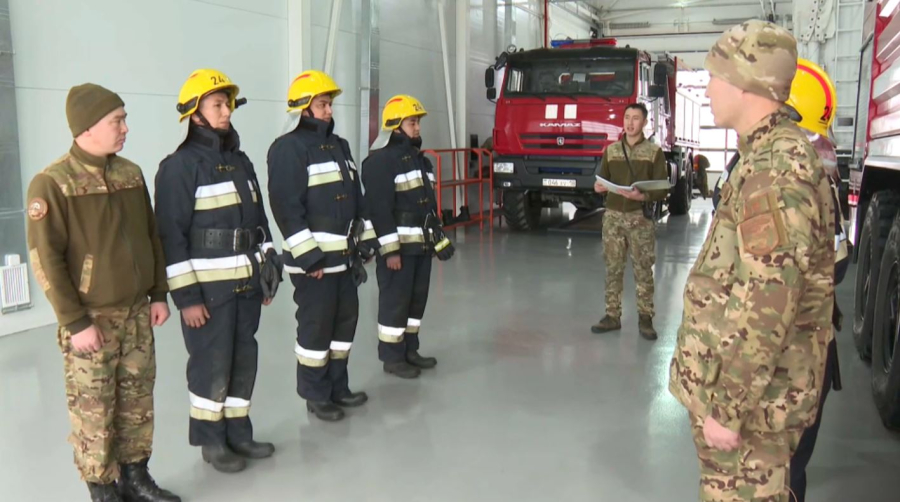Абай облысында өрт сөндіру бекеті ашылды