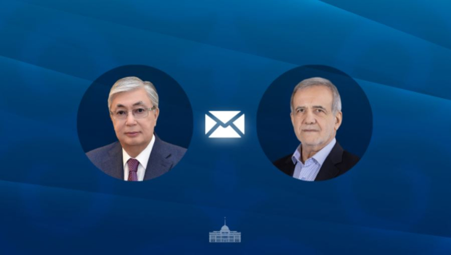 Қазақстан мен Иран президенттері бір-біріне құттықтау хат жолдады