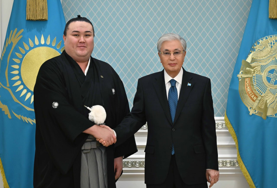 Сумошы Ерсін Балтағұл ІІ дәрежелі «Барыс» орденімен марапатталды