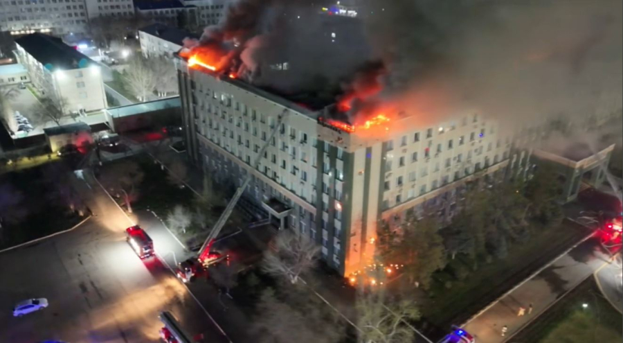 Ақтөбе облысы әкімдігіндегі өрт: оқиғаның алдын ала себебі айтылды