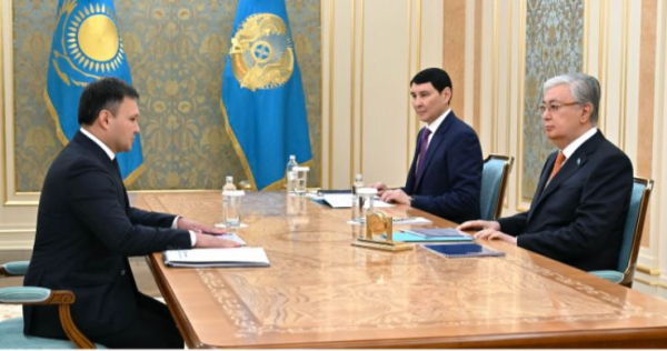 Президент «ҚМГ» компаниясының Басқарма төрағасының міндетін атқарушыны қабылдады