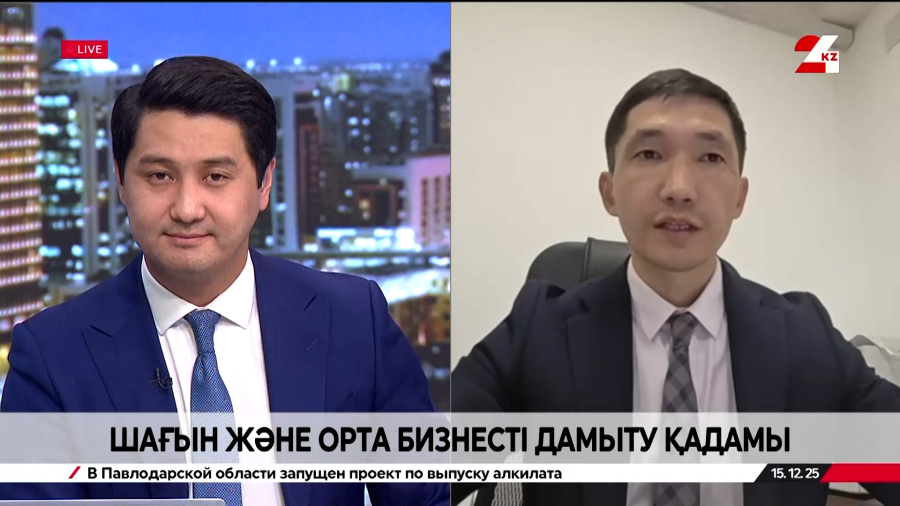 Шағын және орта бизнесті дамыту. Талғат Смағулов