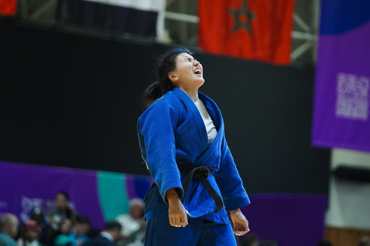 Дзюдошы Аруна Жангельдина Қытайдағы Азия чемпионатында қола медальға ие болды