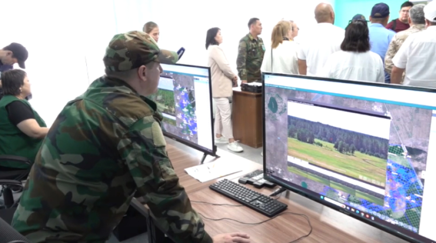 Камеры наблюдения помогают выявлять пожары в Павлодарской области