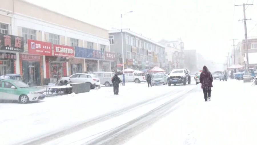 Қытайдың солтүстігінде қалың қар жауды