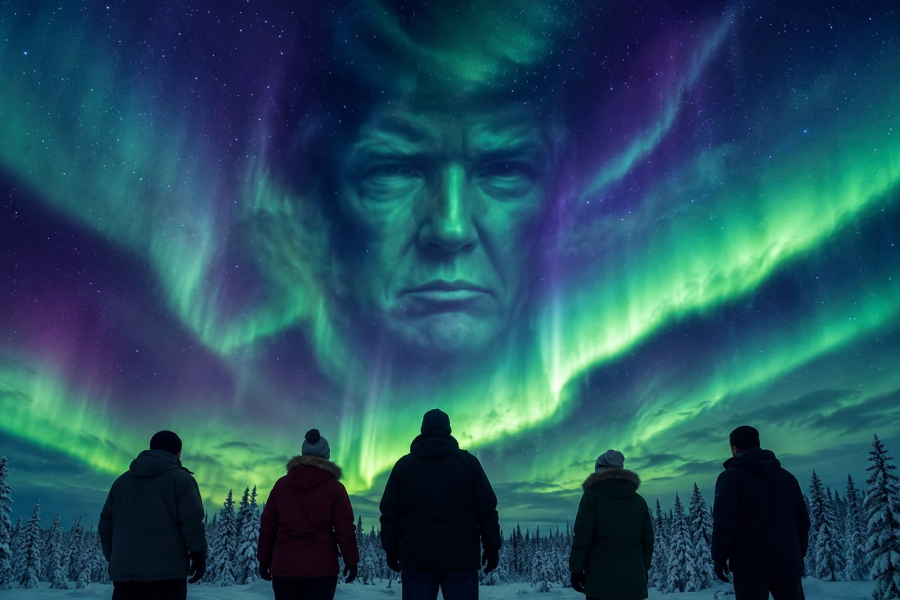 Трамп на льве и в северном сиянии: ИИ-ролик президента США взорвал соцсети