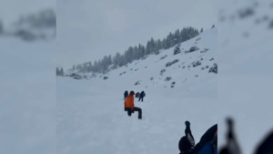 Четверо лыжников погибли во время схода лавины на Иссык-Куле