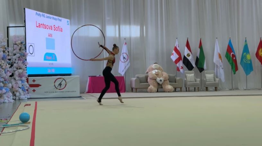 Гимнасты из Казахстана выступили в Тбилиси