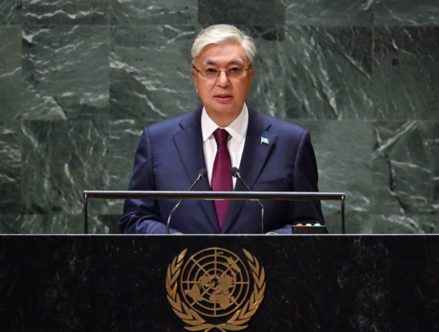 Президент РК выступил на общих дебатах в рамках 78-й сессии Генеральной Ассамблеи ООН
