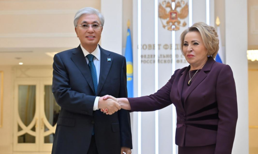 Қасым-Жомарт Тоқаев Валентина Матвиенкомен кездесті
