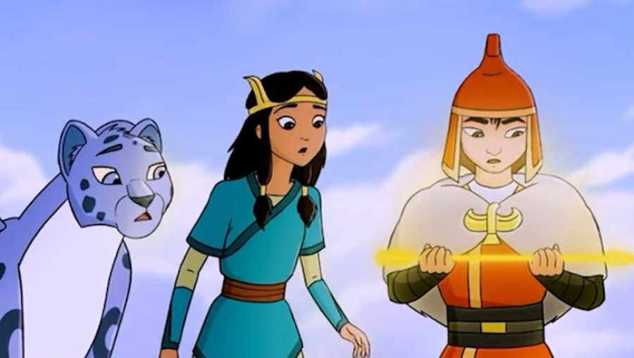 Закрытый показ мультфильма «Алтын адам» состоялся в Алматы