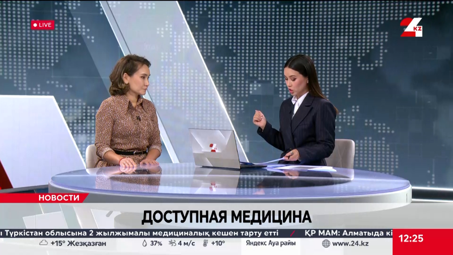 Доступная медицина: Мадина Дюсенбаева