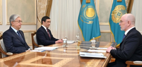 Токаев принял председателя Высшего судебного совета Дениса Шиппа