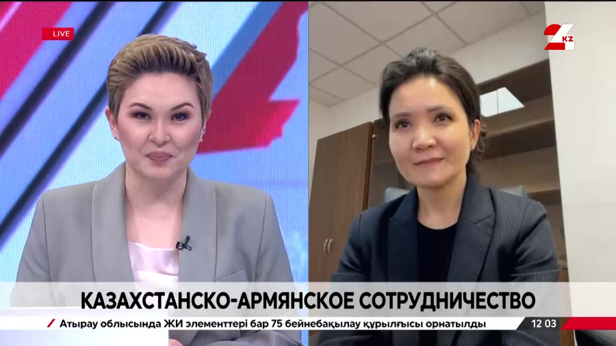Казахстанско-армянское сотрудничество. Жанар Габдуллина