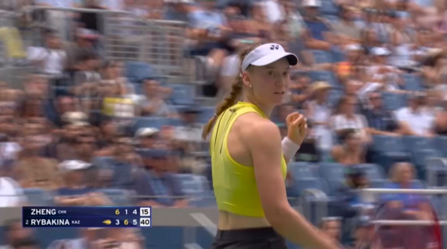 Рыбакина обыграла олимпийскую чемпионку и вышла в полуфинал US Open