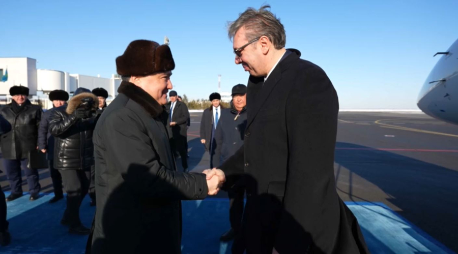 Сербия президенті Астанаға ресми сапармен келді