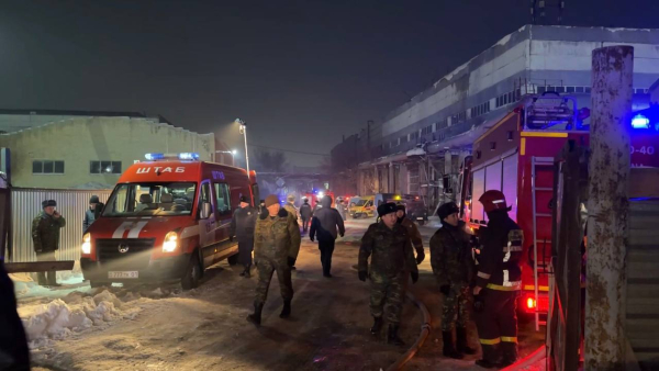 Елордадағы цехта өрт болды