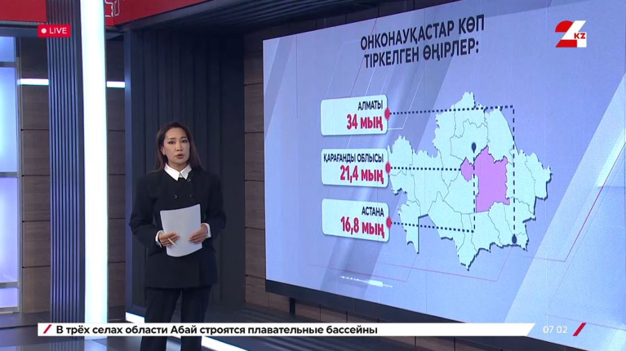 Елімізде 230 мың адам обырмен күресіп жатыр