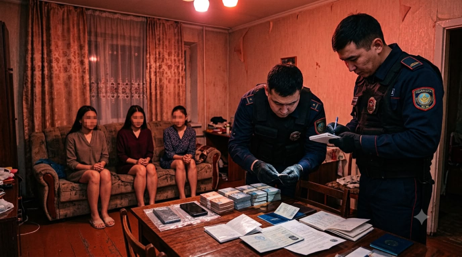 Сразу несколько секс-притонов ликвидировали в Кокшетау: изъято почти 2 млн тенге