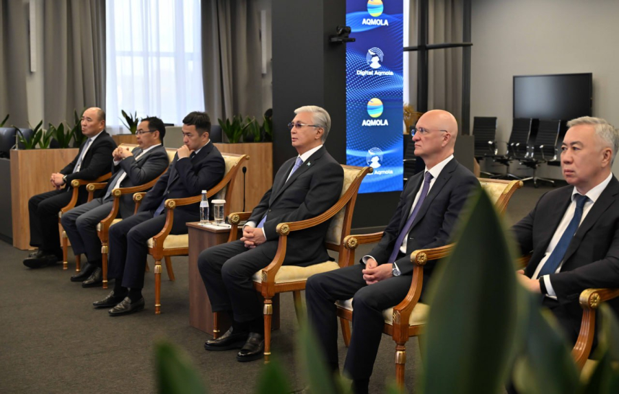 Мемлекет басшысы Қосшы қаласын табиғи газға қосу рәсіміне қатысты