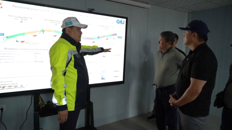 Қызылорда-Жезқазған жолының құрылысы қарқын алды