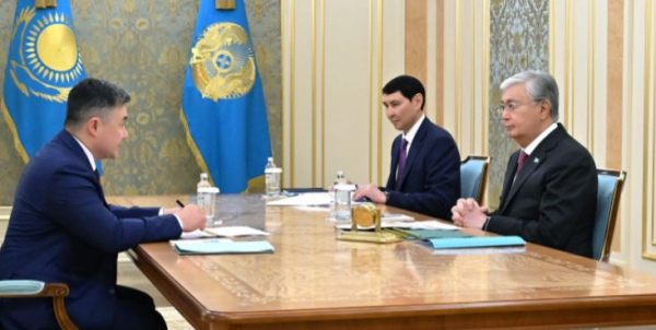 Президент Ұлттық банк төрағасын қабылдады