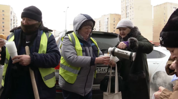 Алғыс айту күні еріктілер игі іс жасады