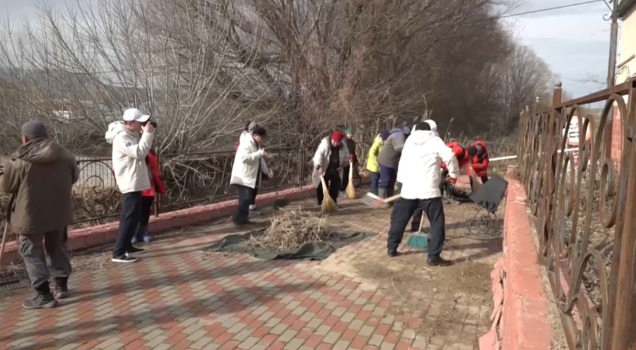 Түркібасы әулие аумағы тазартылды