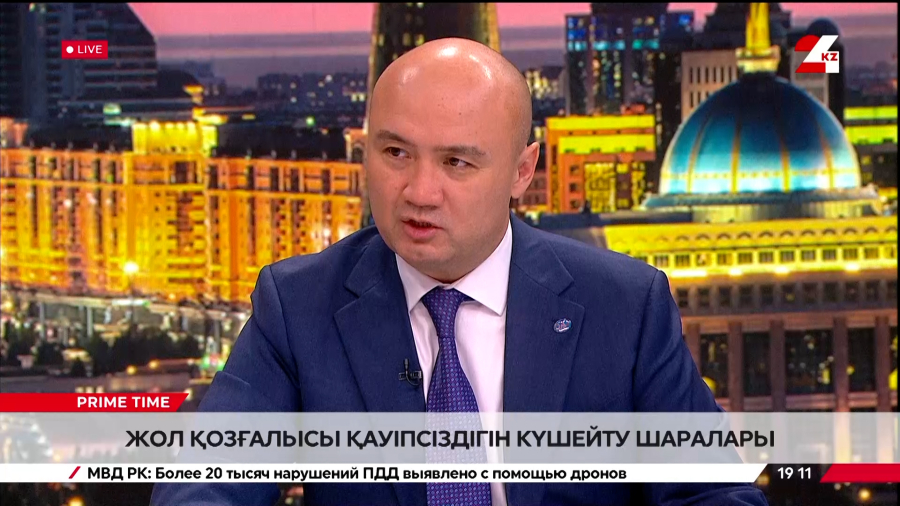 Жол қозғалысы қауіпсіздігін күшейту шаралары. Дархан Иманашев