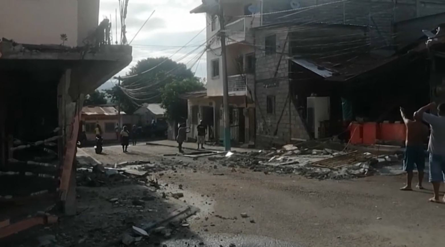 Эквадорда жер сілкінді