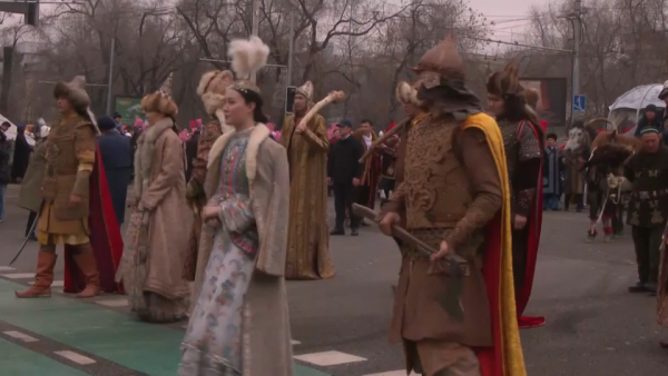 В Алматы стартовал караван «Көш. Наурыз – думан»