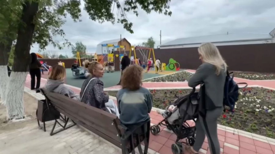 Скверы на месте разрушенных домов построили в Петропавловске