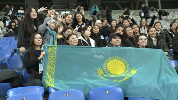 Қазақстан - Сан-Марино: жанкүйерлер ұлттық құраманы қызу қолдады